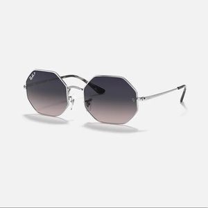 Ray-Ban RB1972 Polarized Blue/Grey Gradient with Silver Frame